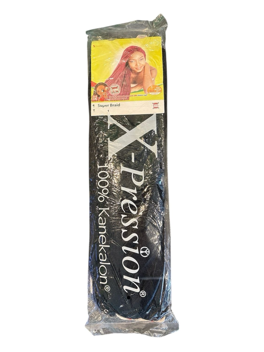X- PRESSION SUPER BRAID COLOR 1 X- PRESSION SUPER BRAID COLOR 1