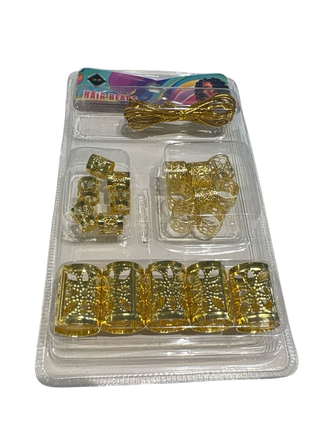 HAIR BEADS GOUDEN HAAR RINGEN