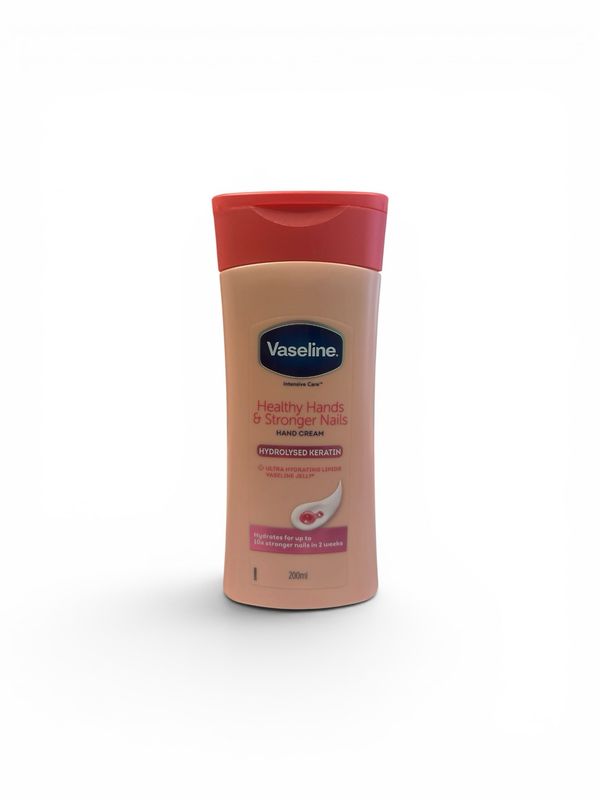 VASELINE HEALTHY HANDS &amp; STONGER NAILS HYDROLYSED KERATIN