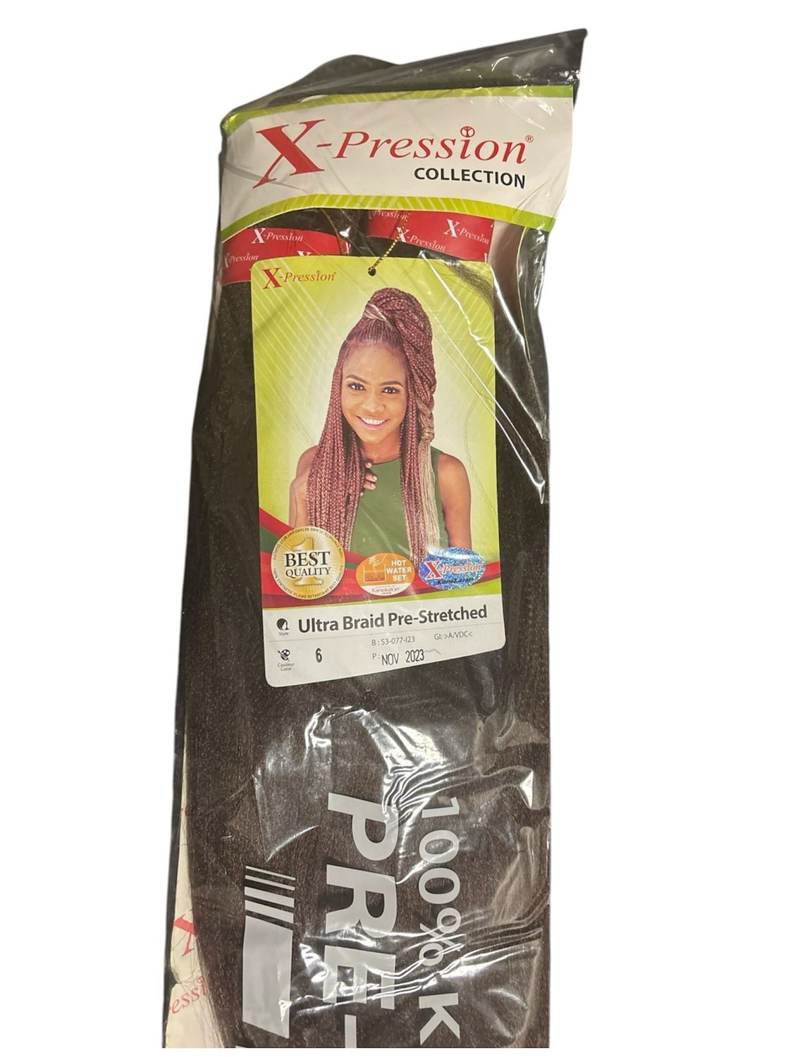 X-PRESSION Pre Stretched Ultra Braid 6 X-PRESSION Pre Stretched Ultra Braid 6