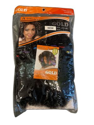 Gold Kinky Bulk Color 1B Gold Kinky Bulk Color 1B