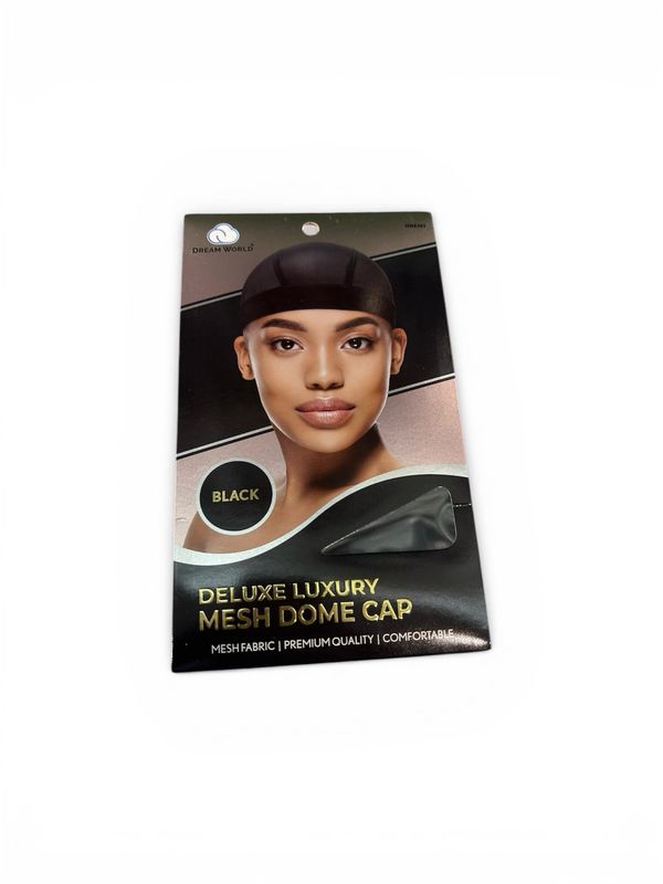 Dream World Mesh Dome Cap Black