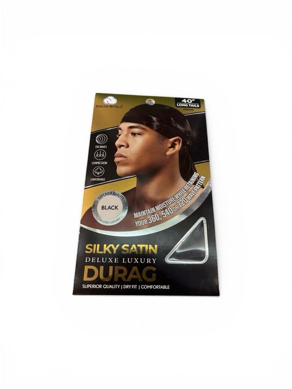 Dream World Silky Satin Duraq COLOR Dre006 Black 