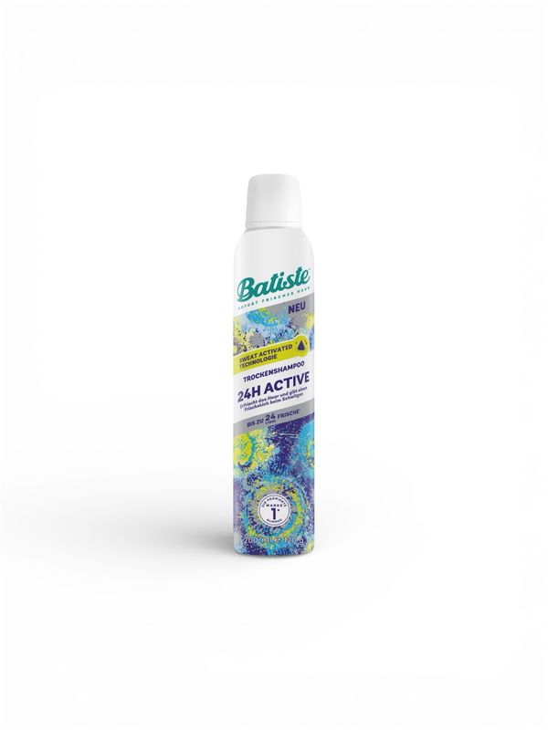 Batiste 24H Active Dry Shampoo with Sweat Activated Technology 200 ml