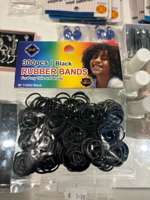 RUBBER BANDS BLACK RUBBER BANDS BLACK