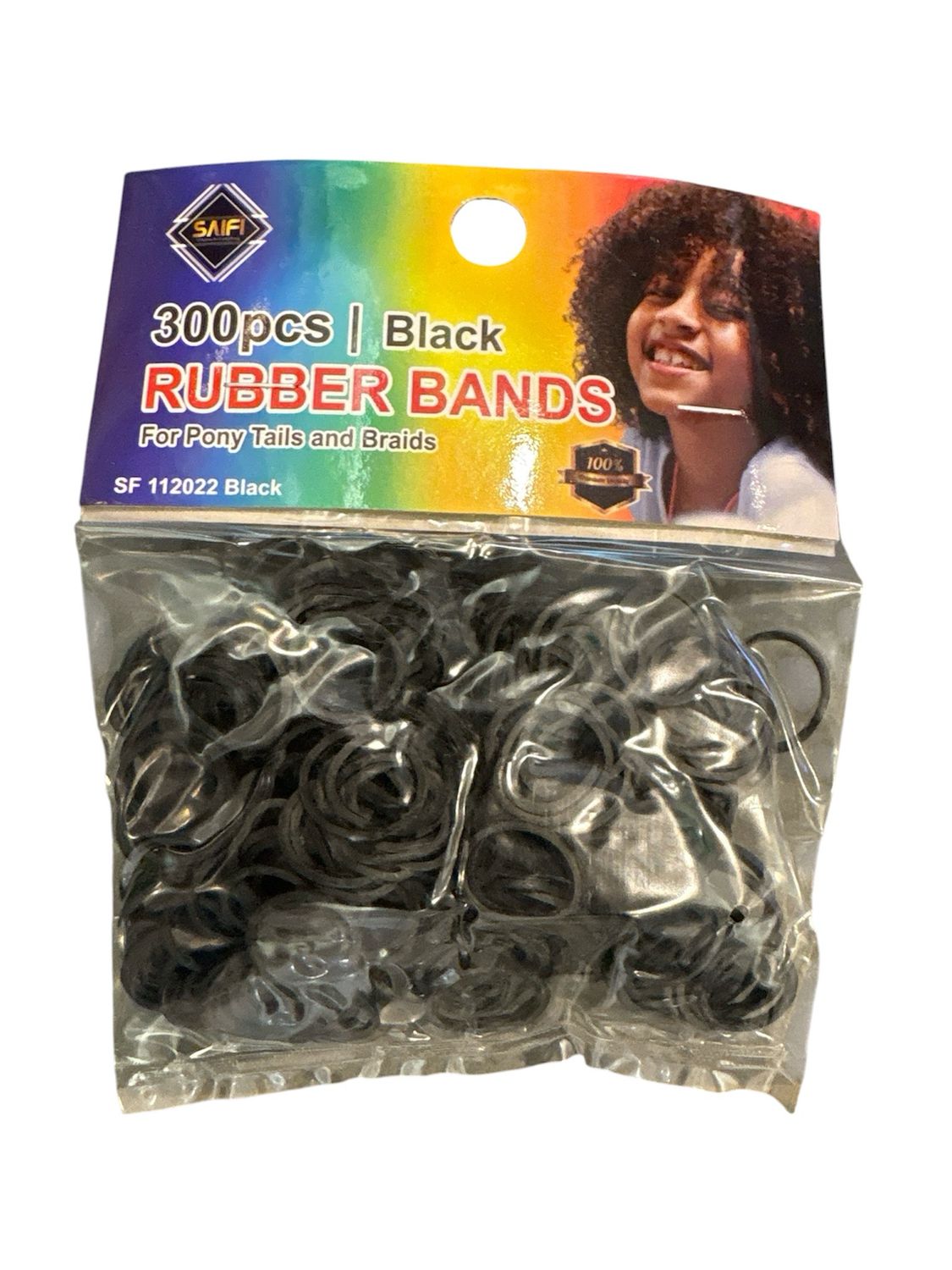 RUBBER BANDS BLACK