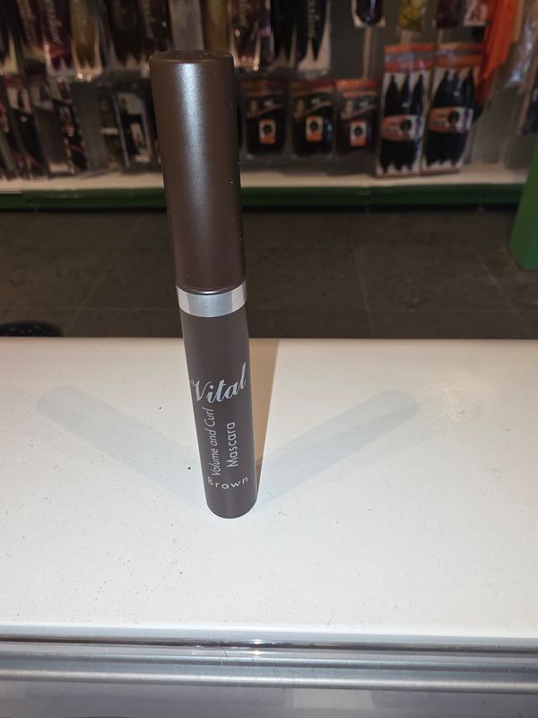 VITAL VOLUME AND CURL MASCARA BROWN/ DARK  BROWN 