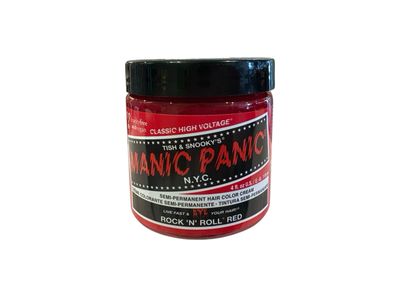MANIC PANIC ROCK N ROLL RED