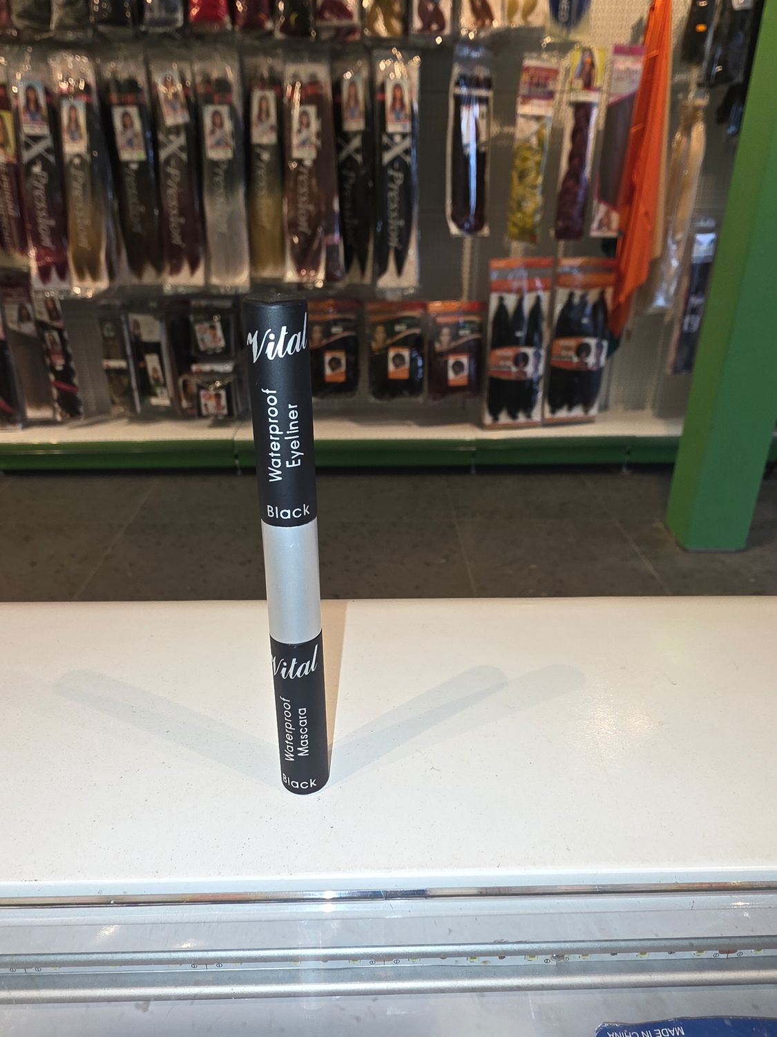 VITAL WATERPROOF EYELINER AND MASCARA BLACK 0721