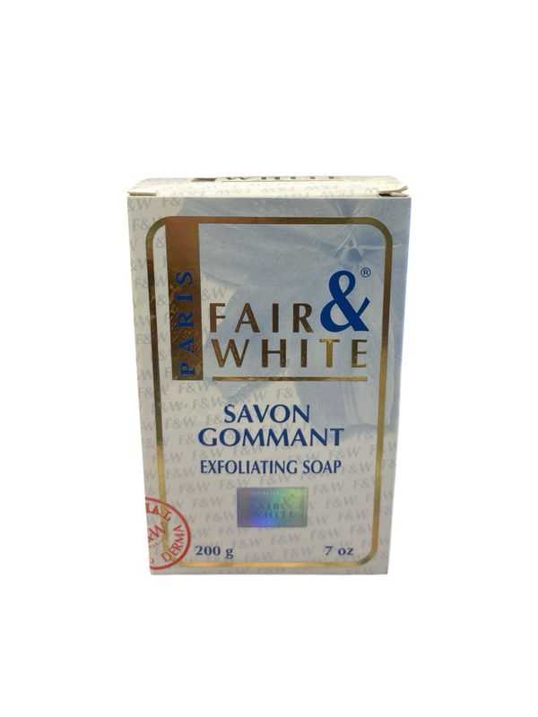 FAIR &amp; WHITE SAVON COMMANT EXFOLIATING SOAP