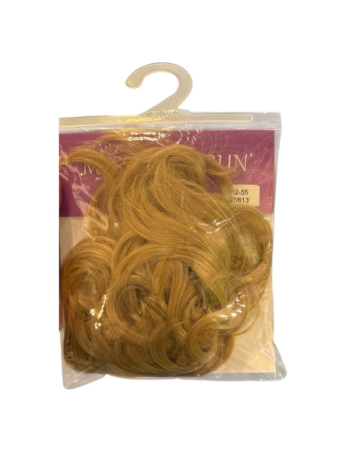 KC HAIR WORLD MESSY HAIR BUN COLOR H2-55 27/613
