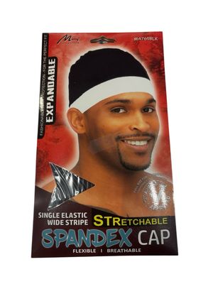 MURRY COLLECTION SPANDEX CAP COLOR M4761BLK