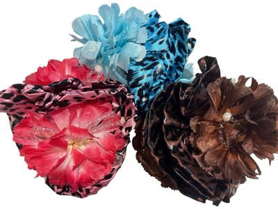 GROTE ROZEN HAARCLIP