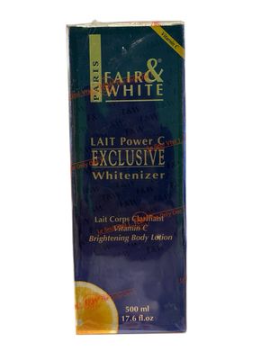 Fair &amp; White Lait corps clarifiant vitamin C brightening body Lotion 