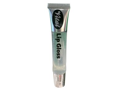 Vital lip Gloss clear glitter