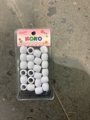 Shengjie beads koko grote witte kralen 