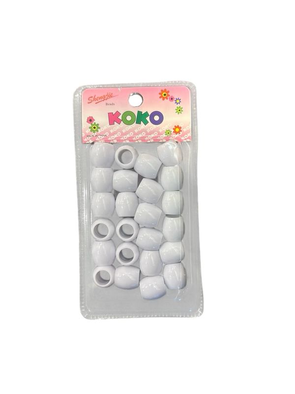 Shengjie beads koko grote witte kralen 