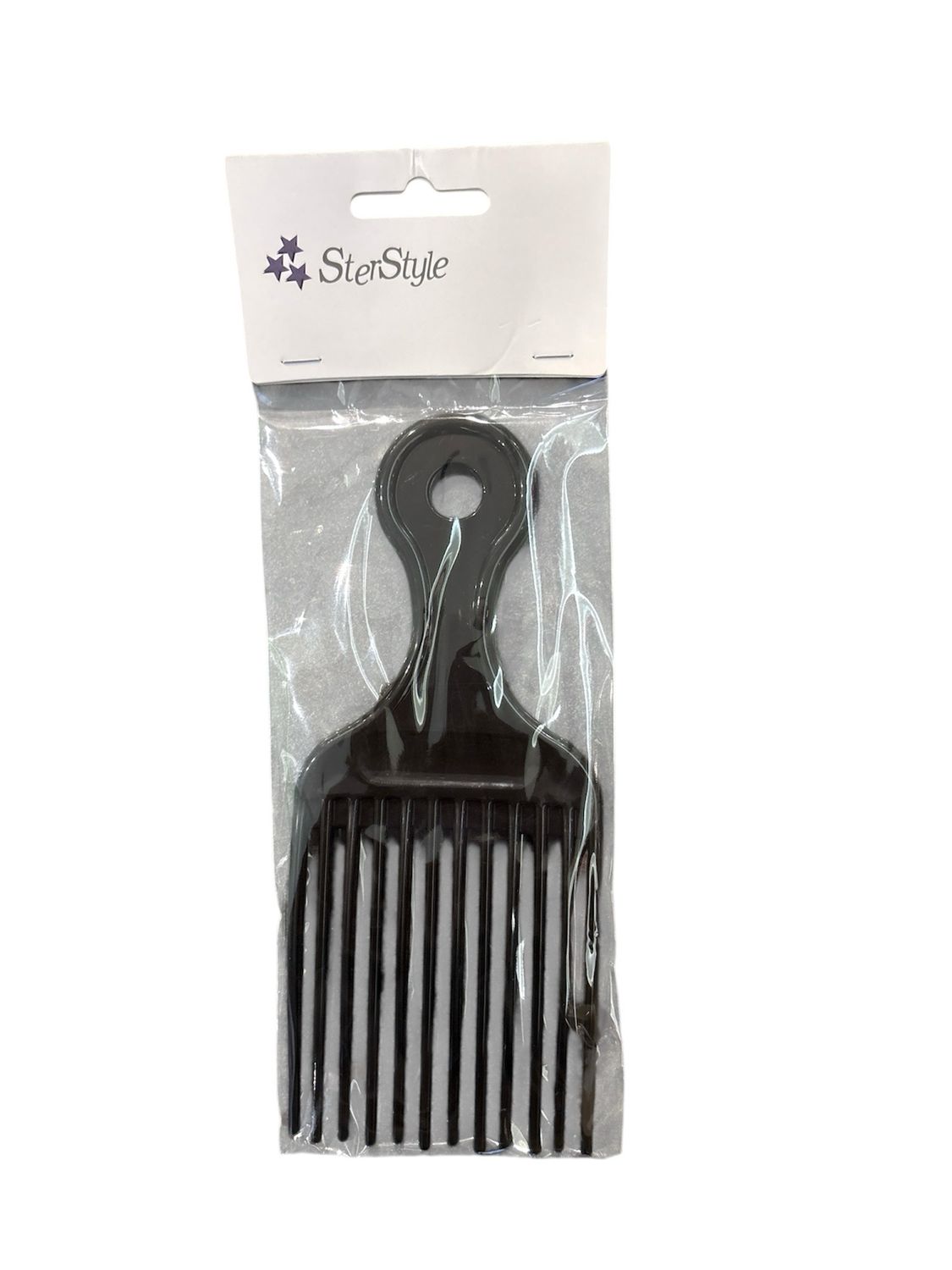 STERSTYLE plastic AFROKAM zwart 