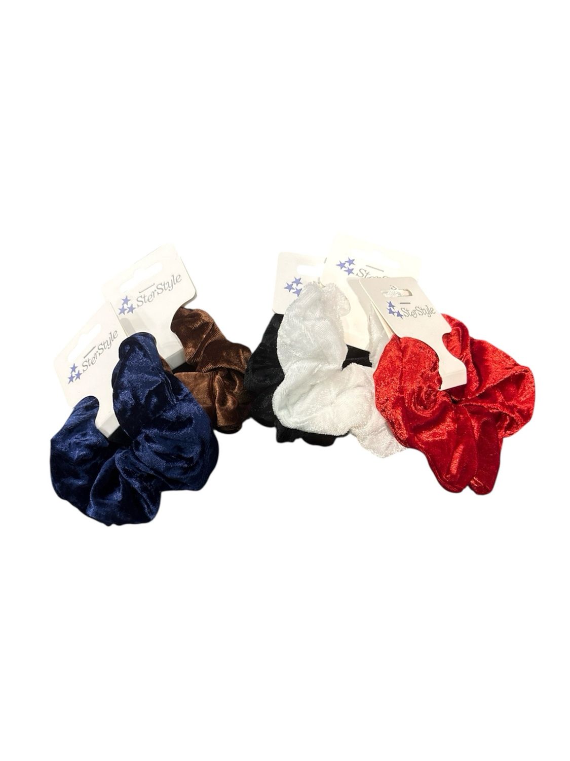 STERSTYLE scrunchies velvet kleuren STERSTYLE scrunchies velvet kleuren