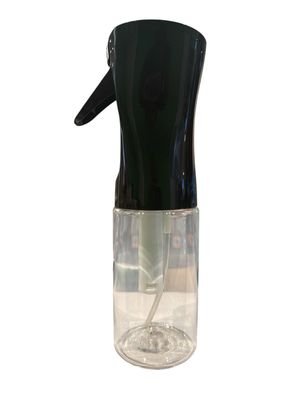 Spray Bottle Clear Zwarte Dop 200 ml Spray Bottle Clear Zwarte Dop 200 ml
