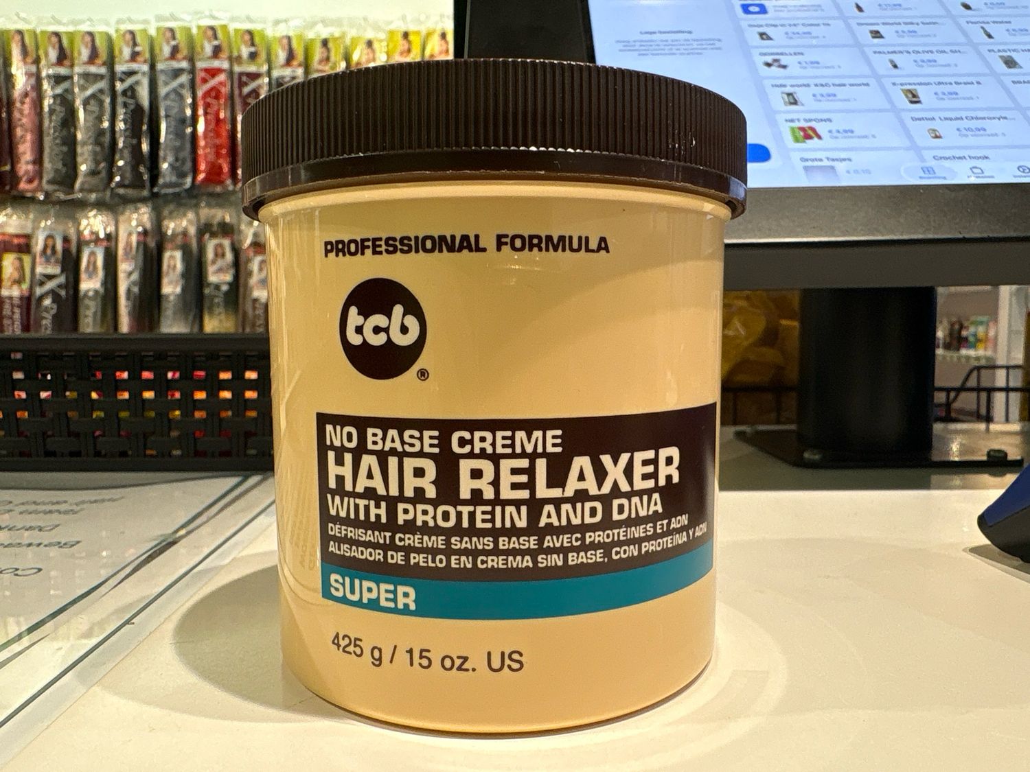 TCB No Base Hair Relaxer Super 425g TCB No Base Hair Relaxer Super 425g