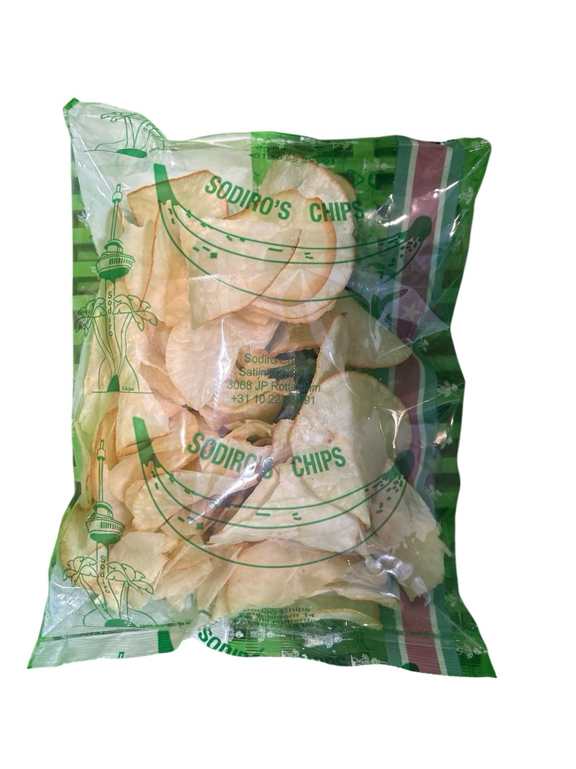 Sodiro’s Cassave Chips 100gr Sodiro’s Cassave Chips 100gr