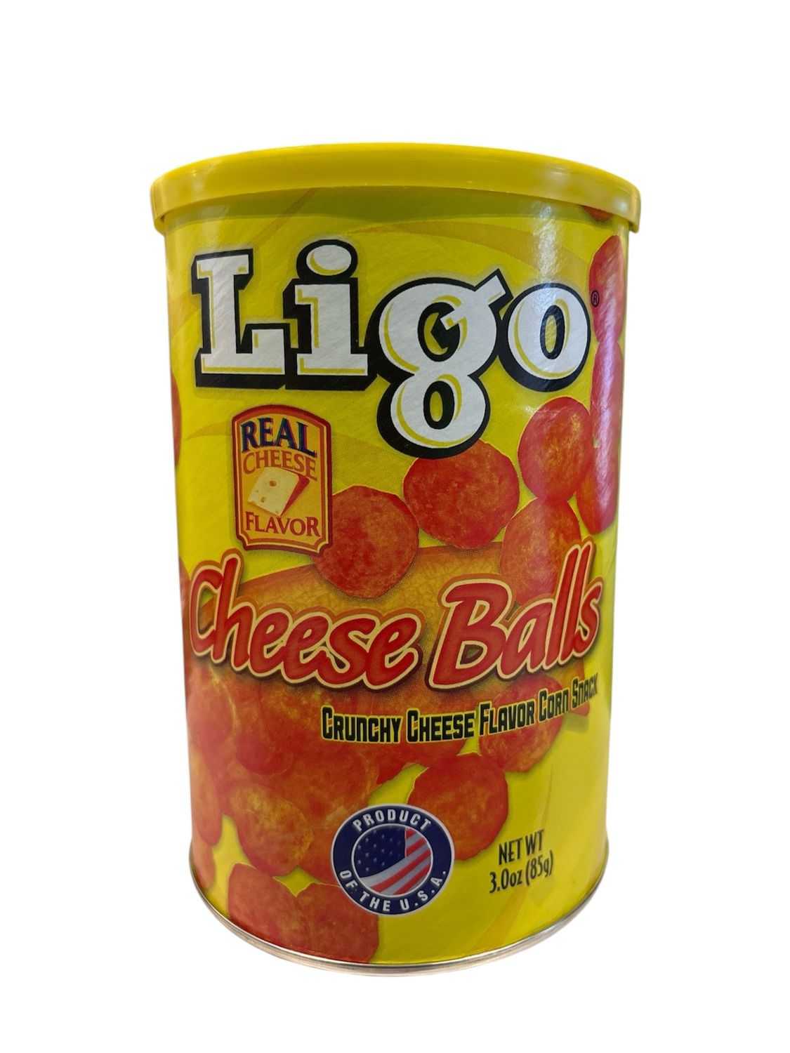 Ligo Cheese Balls Crunchy Cheese Flavor Corn Snack 