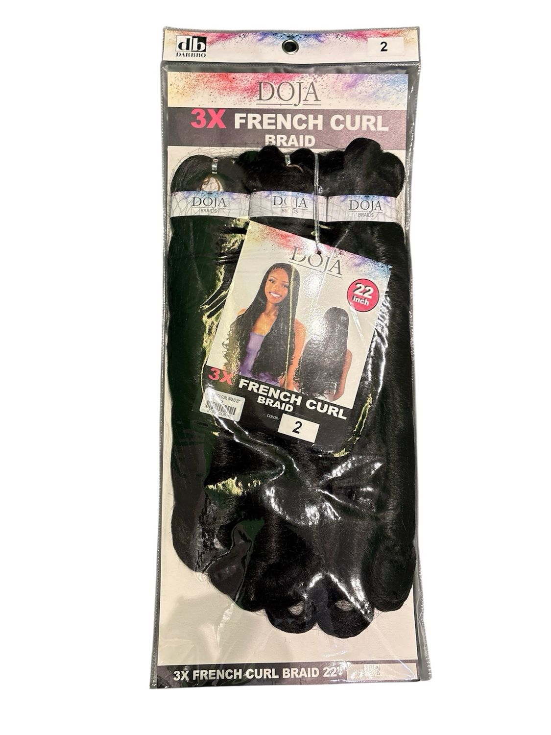  Cherish Spiral French Curl Color - 2  22 Inches 