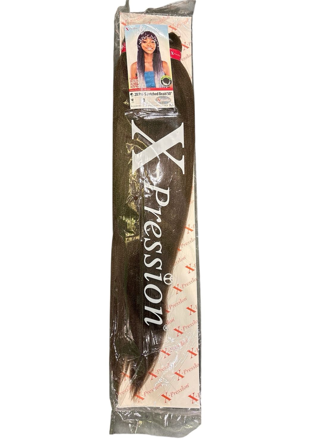 X-Pression 2x Pre-Stretched Braid 50” Color 8