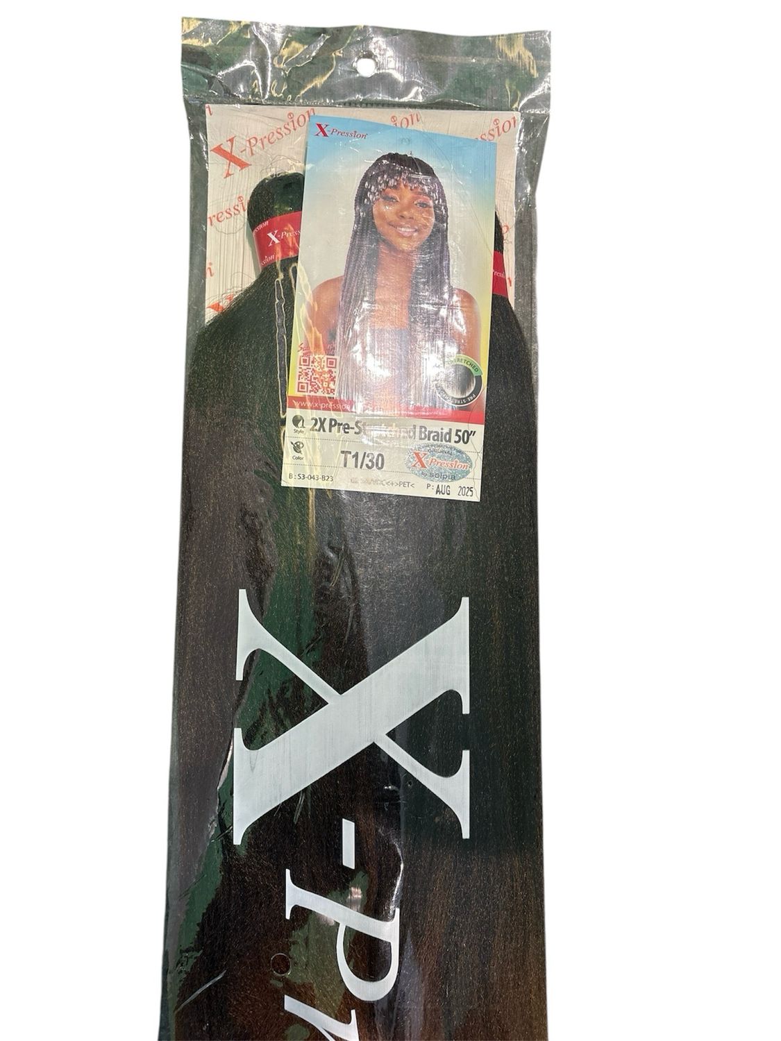X-Pression 2x Pre-Stretched 50” Color T1/30