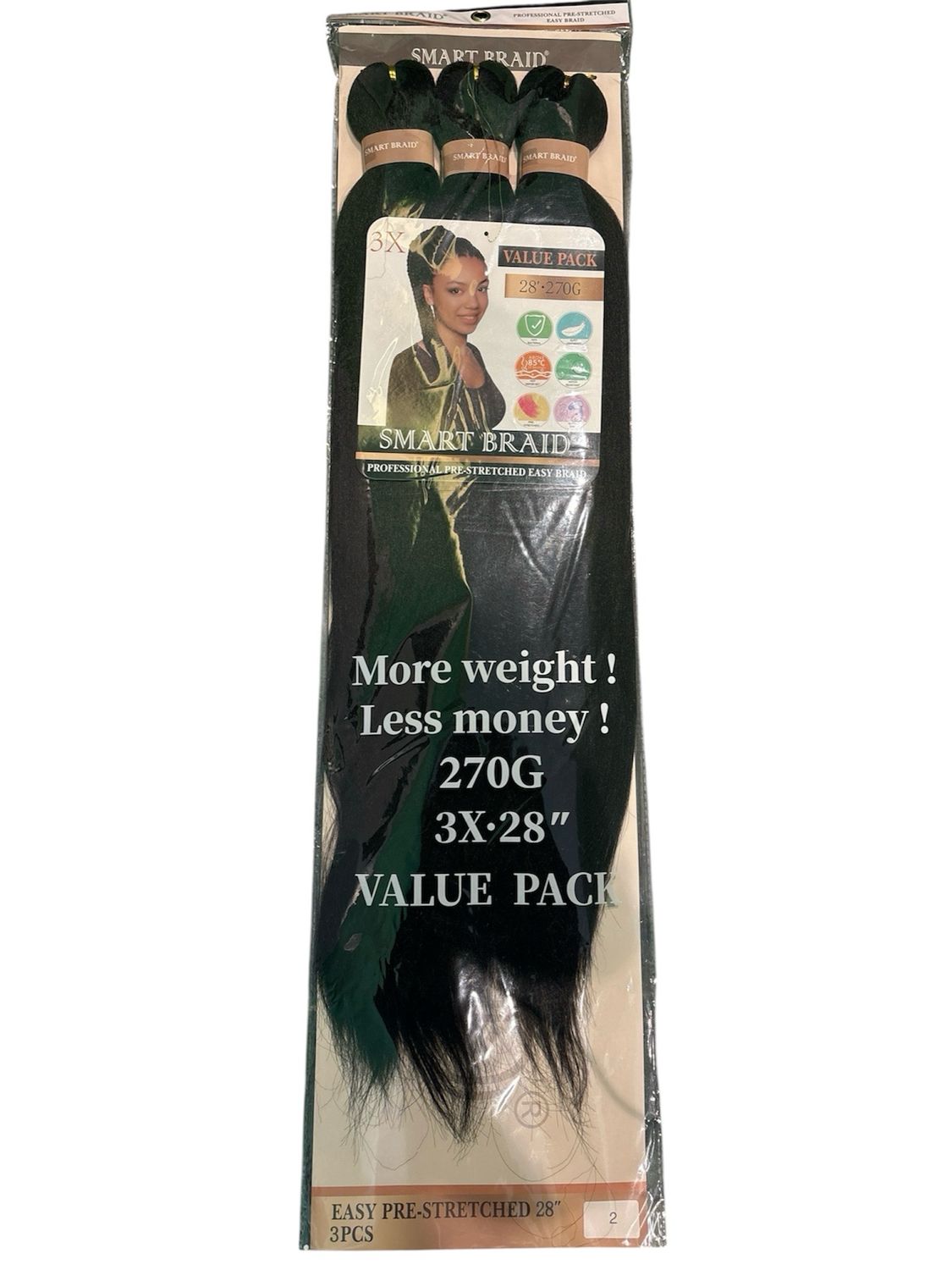 Smart Braid Value Pack 28” Color 2