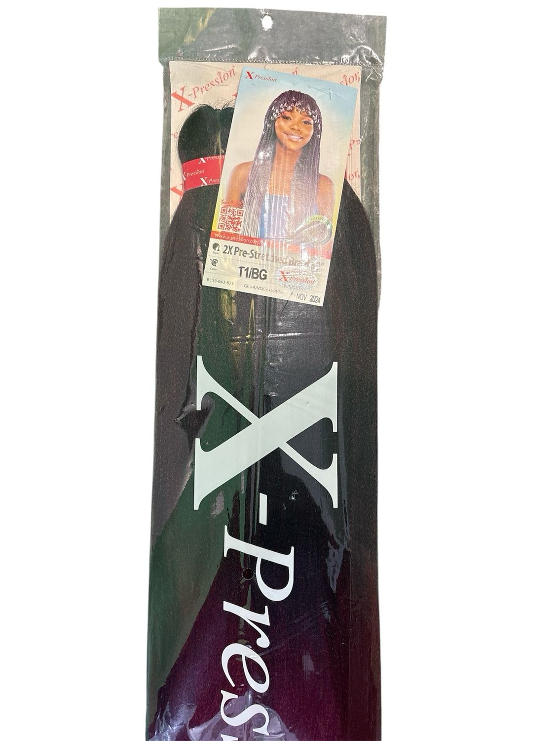 X-Pression 2x Pre-Stretched 50” Color T1/BG