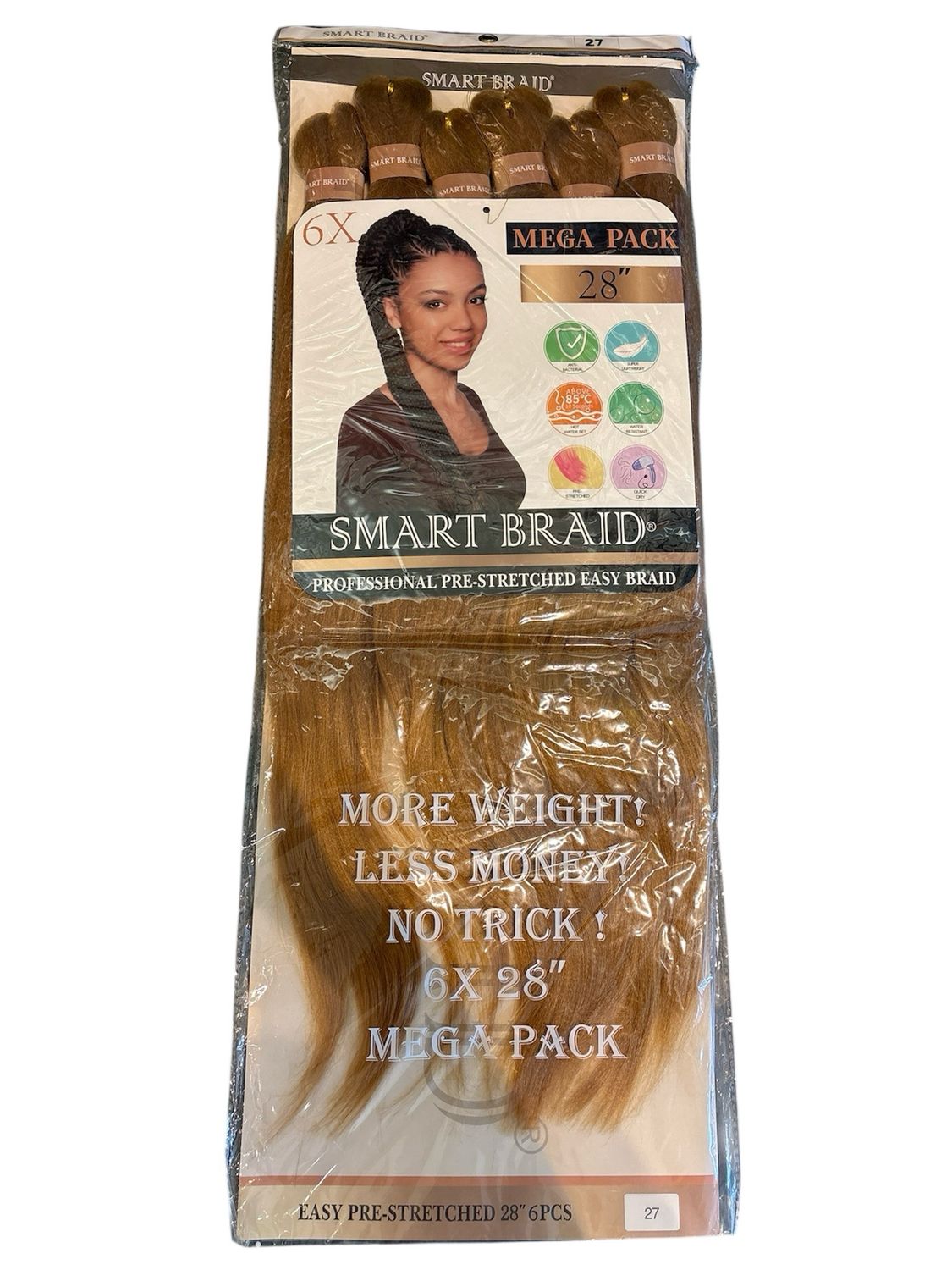 Smart Braid Pre-Stretched 28” Color 27 6x Smart Braid Pre-Stretched 28” Color 27 6x