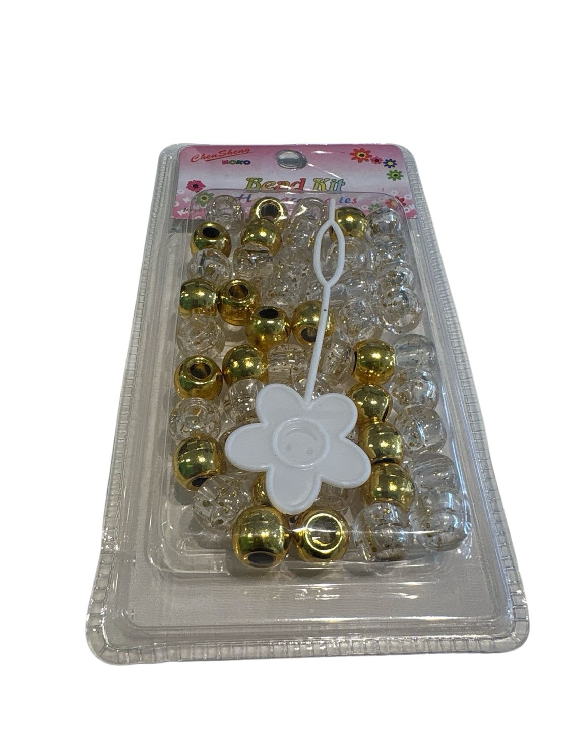 ChengSheng Bead Kit Kralen Goud Wit ChengSheng Bead Kit Kralen Goud Wit