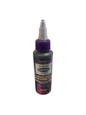 Ebin Wonder Weave Bond Glue - Black 2oz 