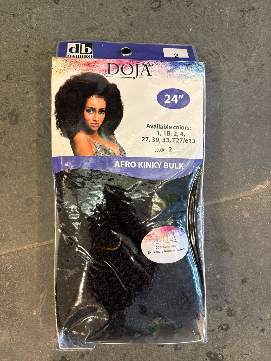 Doja 24” Afro Kinky Color 2