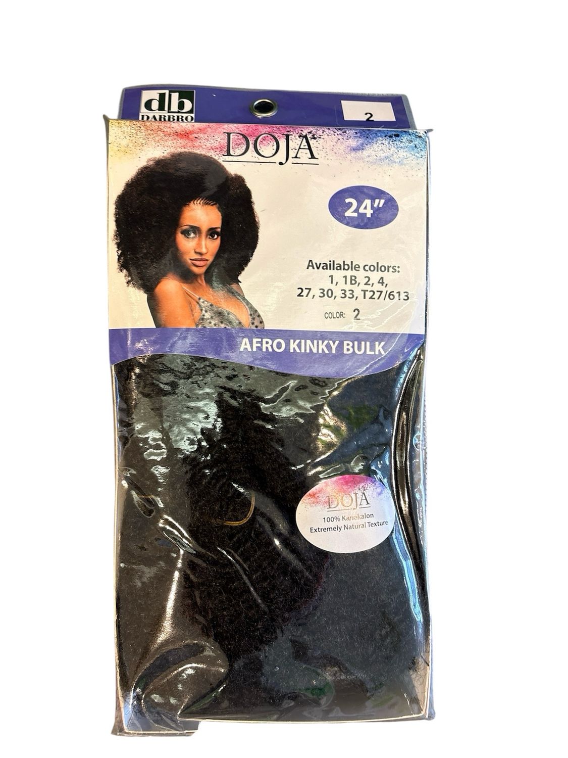 Doja 24” Afro Kinky Color 2