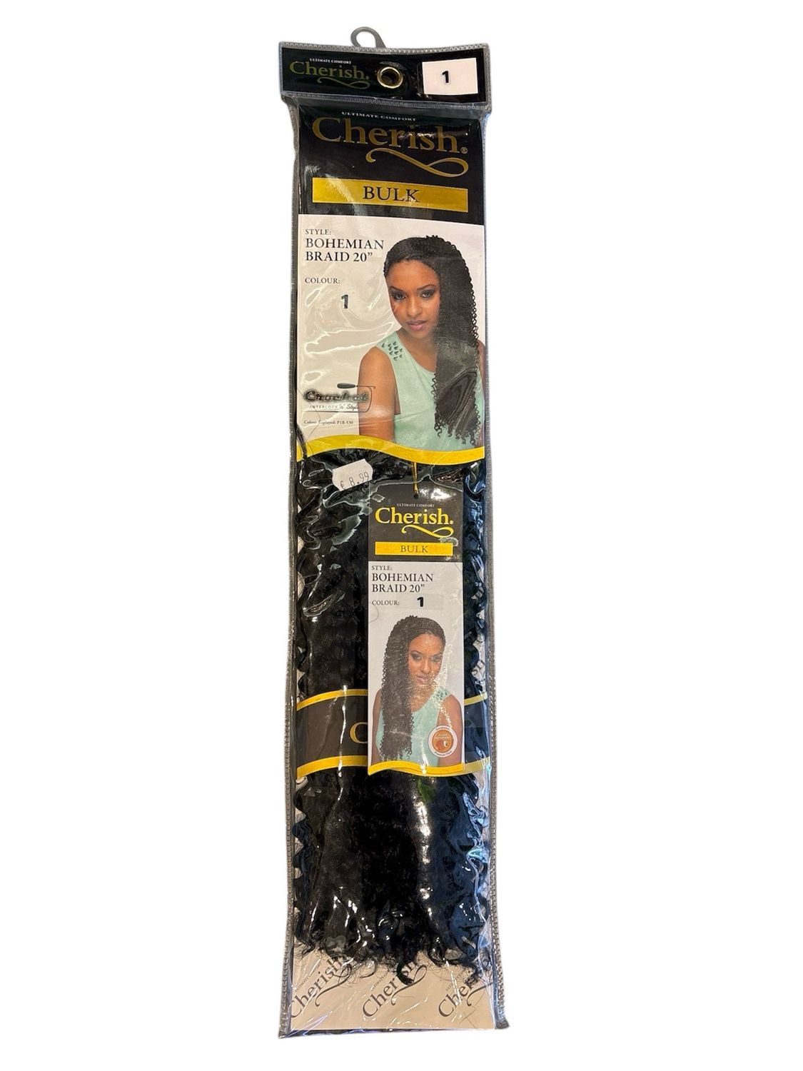  Cherish Bulk Bohemian Braid 20” Color 1