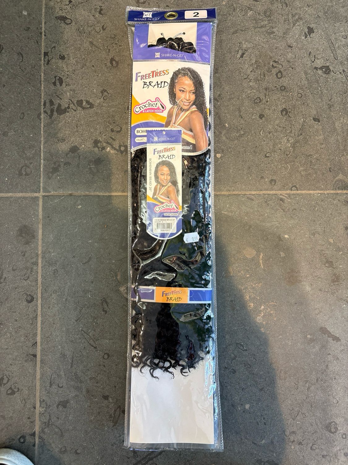 Shake-N-Go Bohemian Braid 20” Color 2