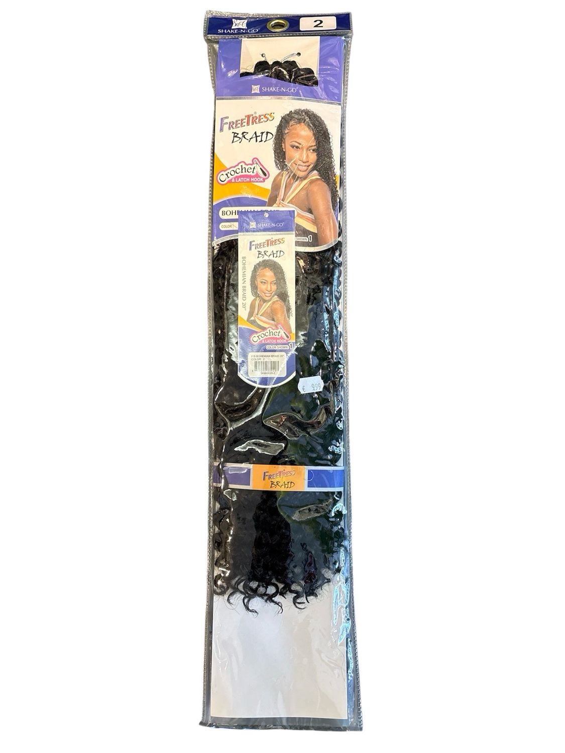 Shake-N-Go Bohemian Braid 20” Color 2