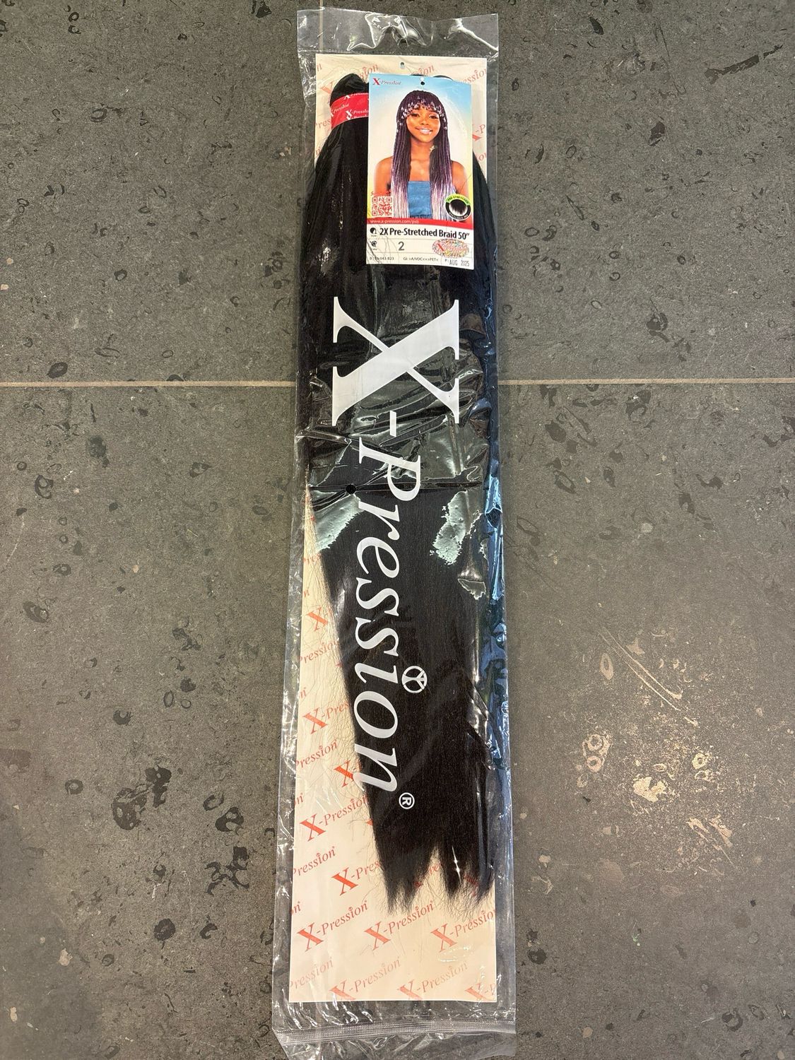 X-Pression Pre-Stretched Braid 50” Color 2 X-Pression Pre-Stretched Braid 50” Color 2