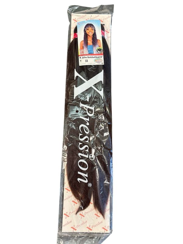 X-Pression 2x Pre-Stretched 50” Color 33