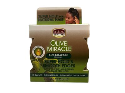 African Pride Super Hold &amp; Smooth Edges 64g