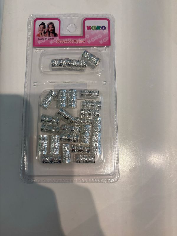 Designer Collection zilveren haar ringen lang