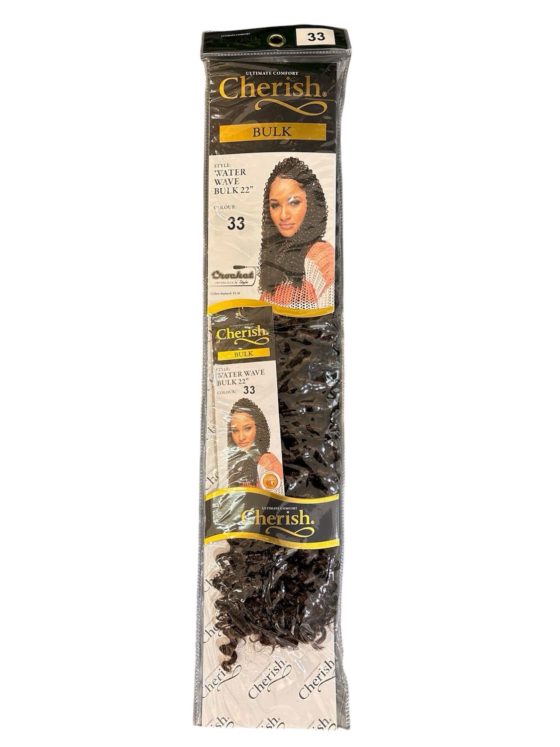 Cherish Water Wave Bulk 22” Color 33