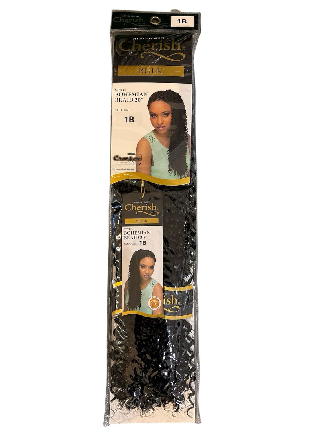 Cherish Bohemian Braid 20” Color 1B