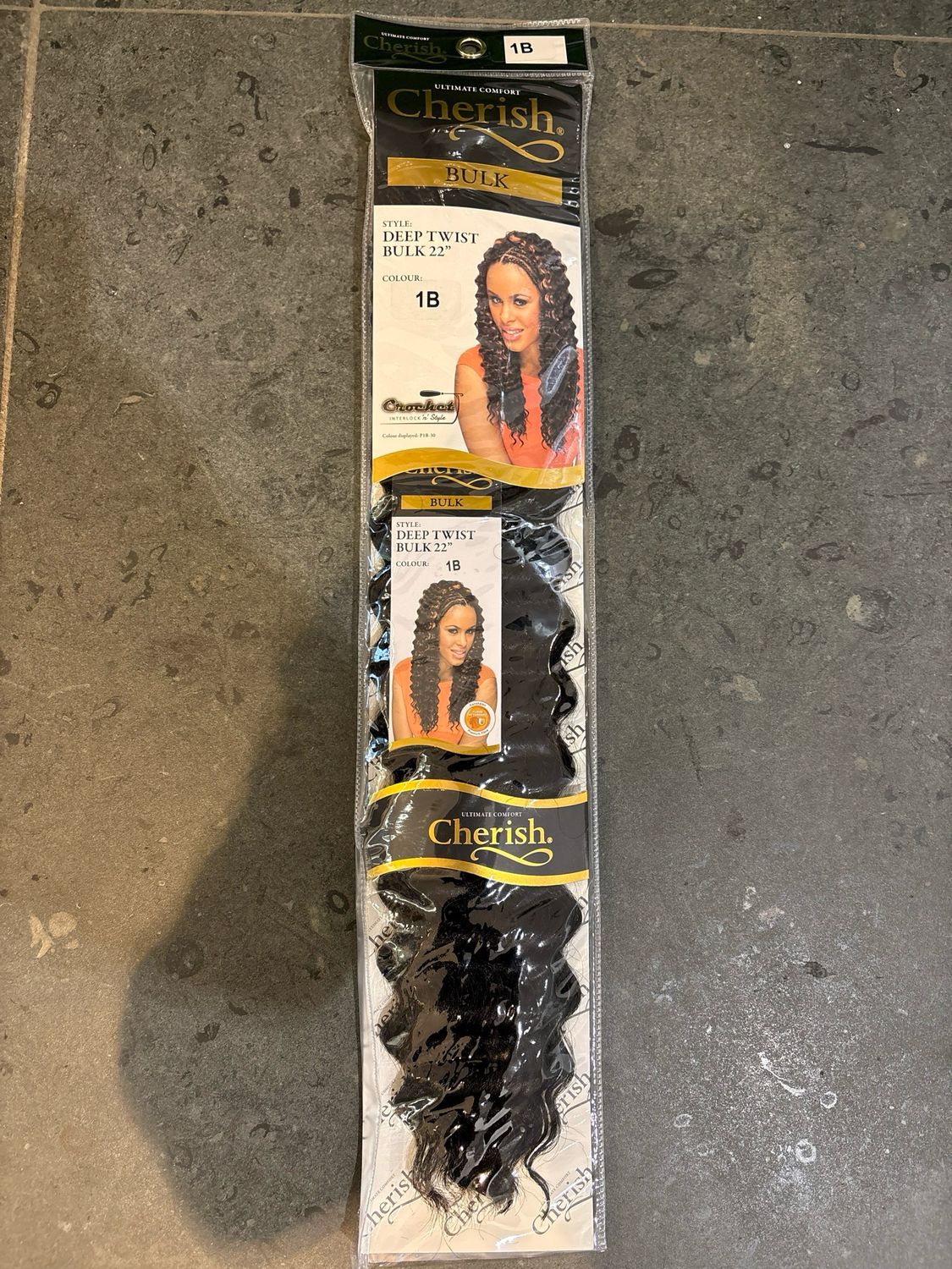 Cherish Deep Twist Bulk 22” Color 1B