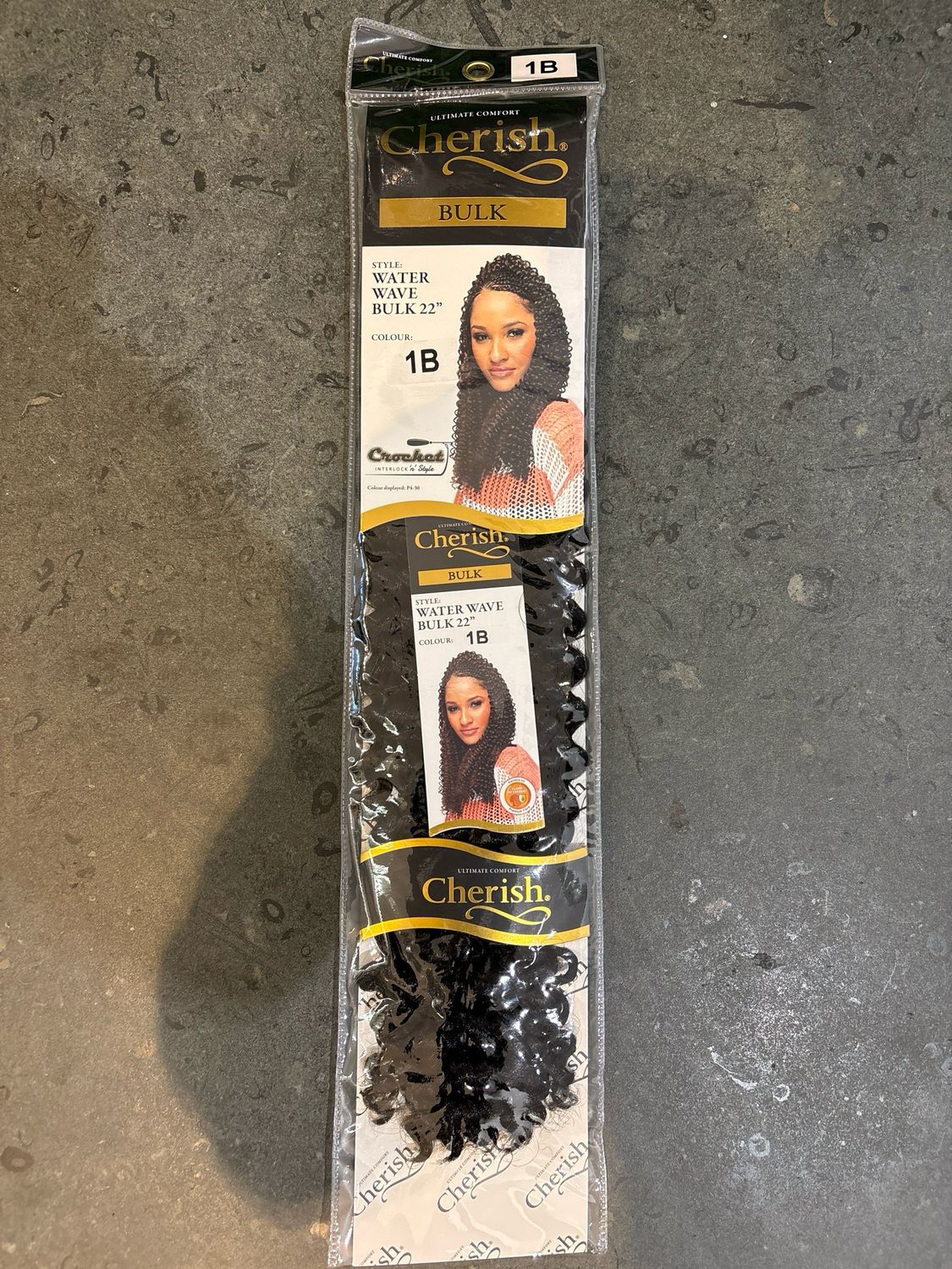 Cherish Water Wave Bulk 22” Color 1B