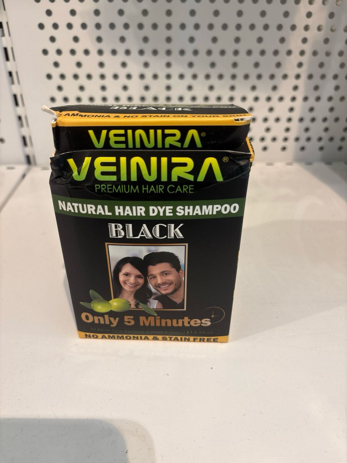 Veinira Black Hair Shampoo (25ml)