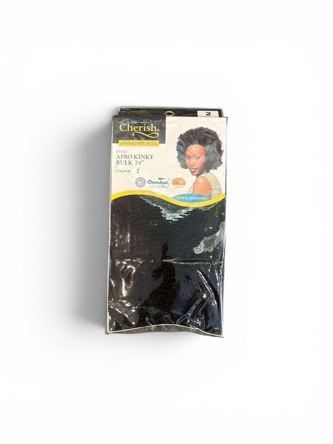 Cherish Afro Kinky Bulk 24” Color 2 